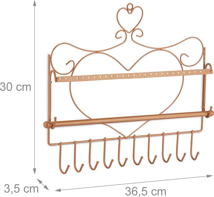 Produktbild Relaxdays Wandschmuckhalter
