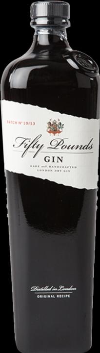Actual product image Thames Distillers Fifty Pounds (1 x 70 cl)