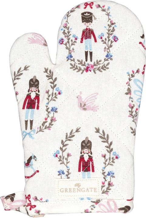 Actual product image Greengate Cindarella Kids barbecue glove white 21x13cm (Cotton)