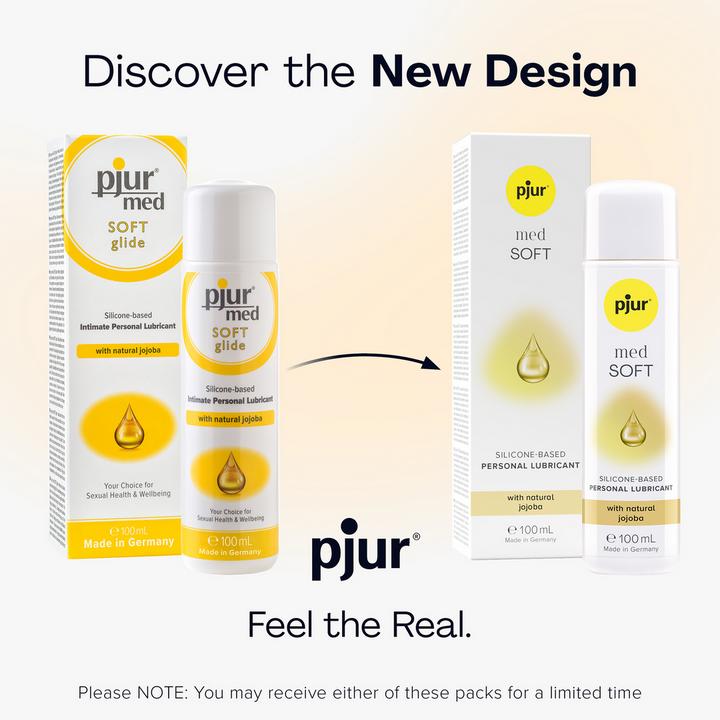 Actual product image Pjur med Soft Glide Silicone Based (100 ml)