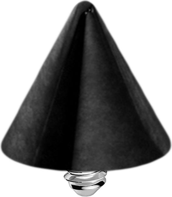 Immagine prodotto Star Piercing Cono di ancoraggio dermico nero (senza ottone, Acciaio chirurgico 316L)