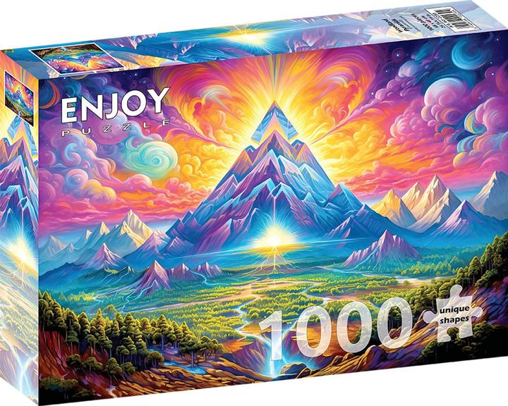 Produktbild Enjoy Puzzle Puzzle 1000 Teile - Woodland Pyramiden (1000 Teile)