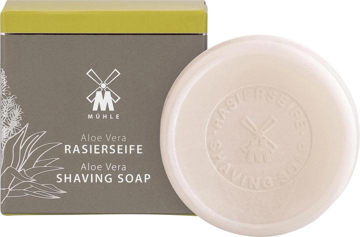 Actual product image Mühle Shaving Soap Aloe Vera in Porcelain Bowl (65 ml, Shaving soap)