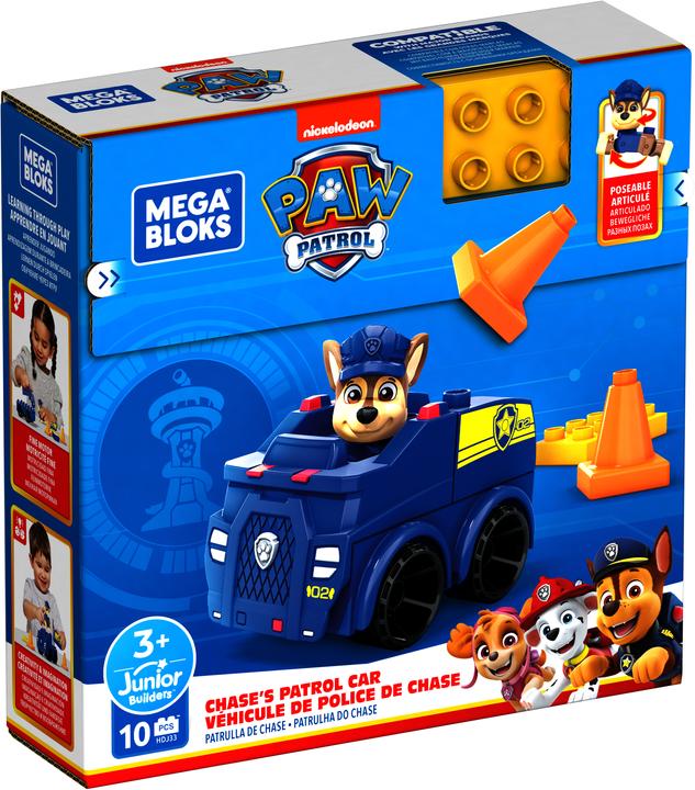 Image du produit Mega Bloks PAW Patrol Chase's Patrol Car Set de construction