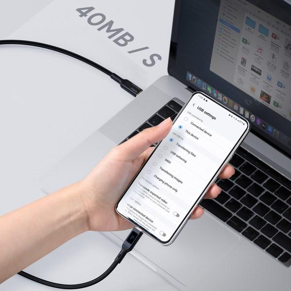 Produktbild Aukey USB C – USB C (1.80 m, USB 2.0)