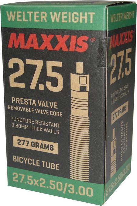 Actual product image Maxxis Welter Weight Tubular 27.5x2.5/3.0" (Presta (SV), 27.5", 36 mm)
