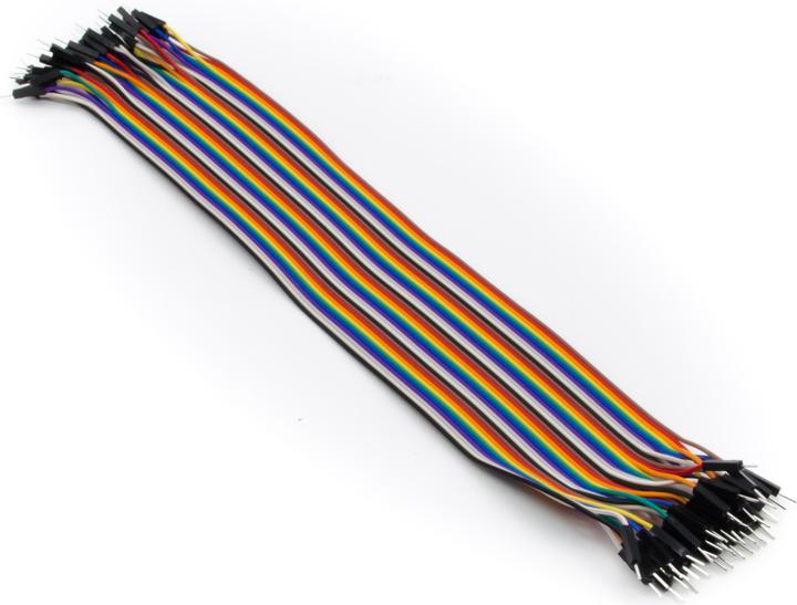 Produktbild Purecrea Jumperkabel Dupont Set 30cm M/M 40 Stück (Kabel)