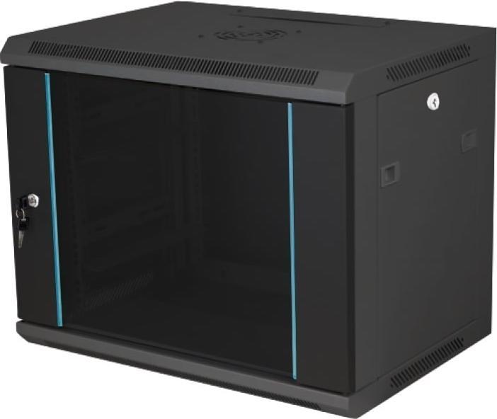 Produktbild Alantec 19 12U 600X450 SCHWARZ WANDMONTIERTES RACK (12 HE, 19 Zoll Rack)