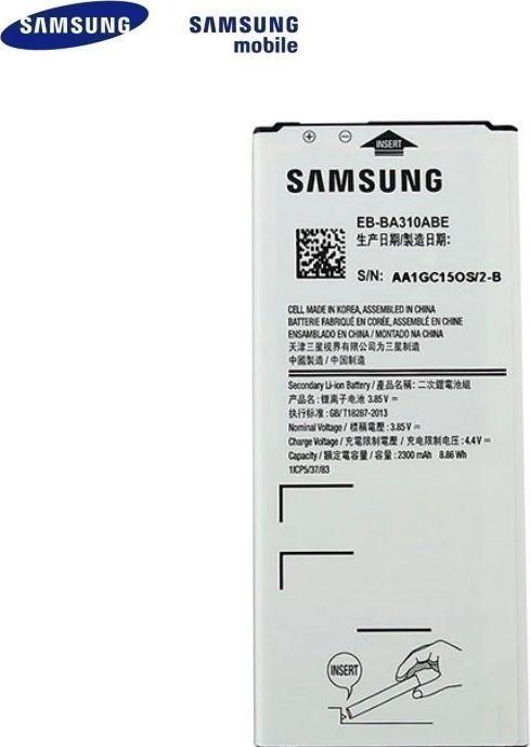 Image du produit Samsung EB-BA310ABE - Batterie - Li-Ion - 2300 mAh - pour Galaxy A3 (2016) (Batterie)