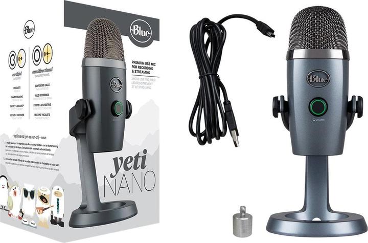 Actual product image Blue Yeti Nano