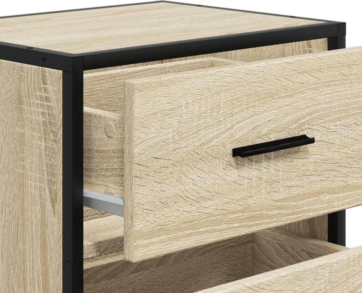 Productafbeelding VidaXL Nachtkastje Nachtkastje Nachtkastje Commode Tafel Sonoma eik (40 x 31 x 50 cm)
