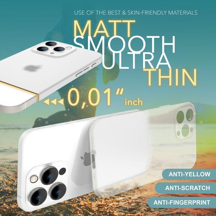 Image du produit Nalia Étui rigide mat extrêmement fin de 0,3 mm d'épaisseur (Apple iPhone 16 Pro)