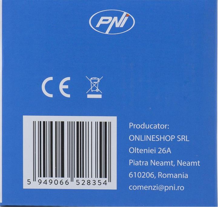 Actual product image PNI IP125 video surveillance camera with IP, 5 MP, H.265, ONVIF, outdoor and indoor IP66, people
