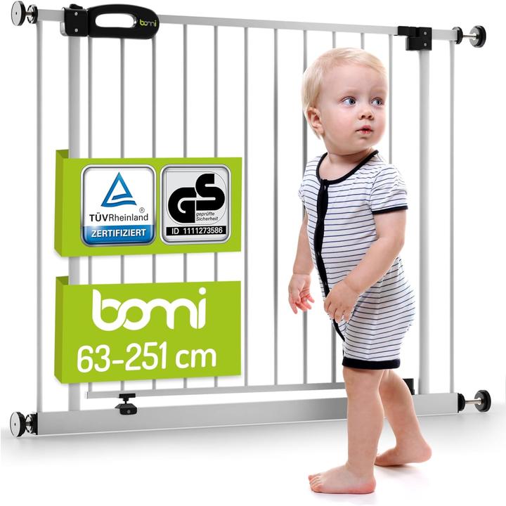 Produktbild Bomi Treppenschutzgitter 63-71cm (63 cm)