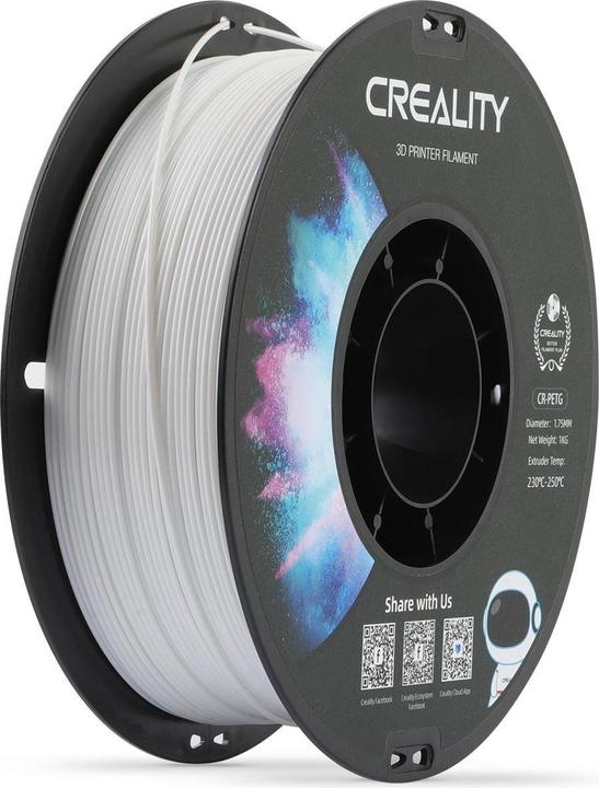 Immagine prodotto Creality Filamento (PETG, 1.75 mm, 1000 g, Bianco)