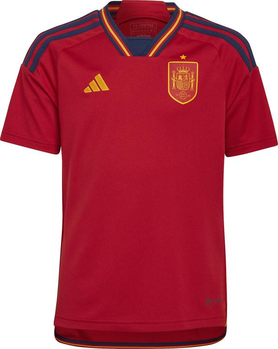 Produktbild adidas Spanien, Jungen Trikot, Saison 2022/23 Offizielle Heimtrikot, 128 EU (128)