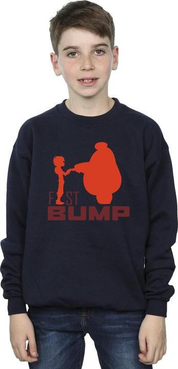 Actual product image Disney Boys Big Hero 6 Baymax Fist Bump Cutout Sweatshirt (152, 158)