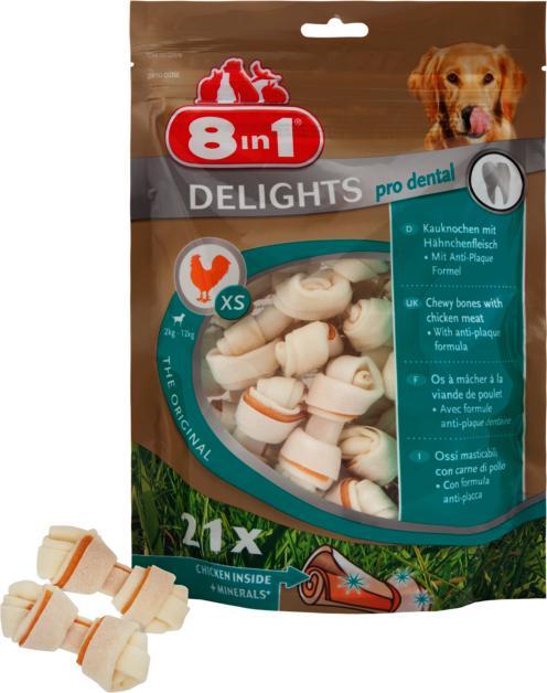 Actual product image 8in1 Delights Pro Dental (Adult, 1 pcs., 270 g)