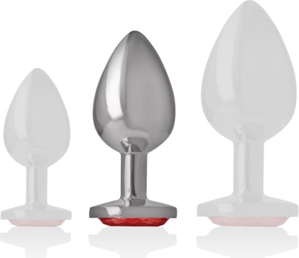 Produktbild Intense Anal Plug Metal Red Size M