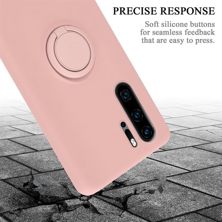 Productafbeelding Cadorabo TPU Vloeibare Ring Silicone Hoesje (Huawei P30 Pro)