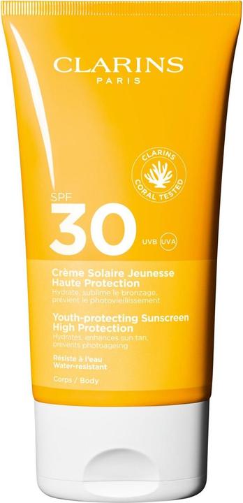 Produktbild Clarins Solaires Crême pour le Corps Sun Protection Factor 30 (re) (Sonnencreme, SPF 30, 150 ml)