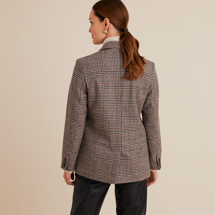 Immagine prodotto Anne Weyburn Gerader Blazer mit Karomuster (38)