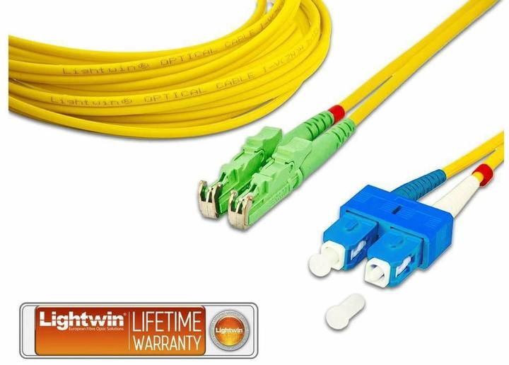 Actual product image Lightwin LWL Duplex Patch Cable (3 m)