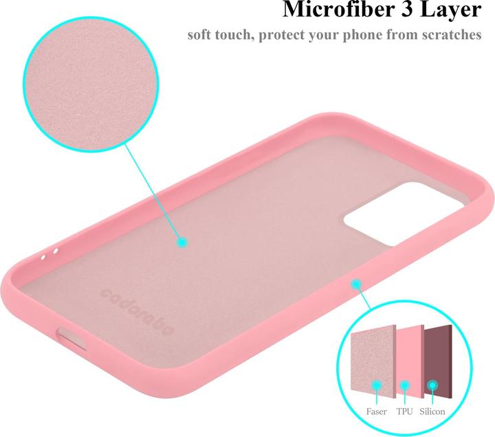 Productafbeelding Cadorabo TPU Vloeibaar Silicone Hoesje (Xiaomi Redmi 10)