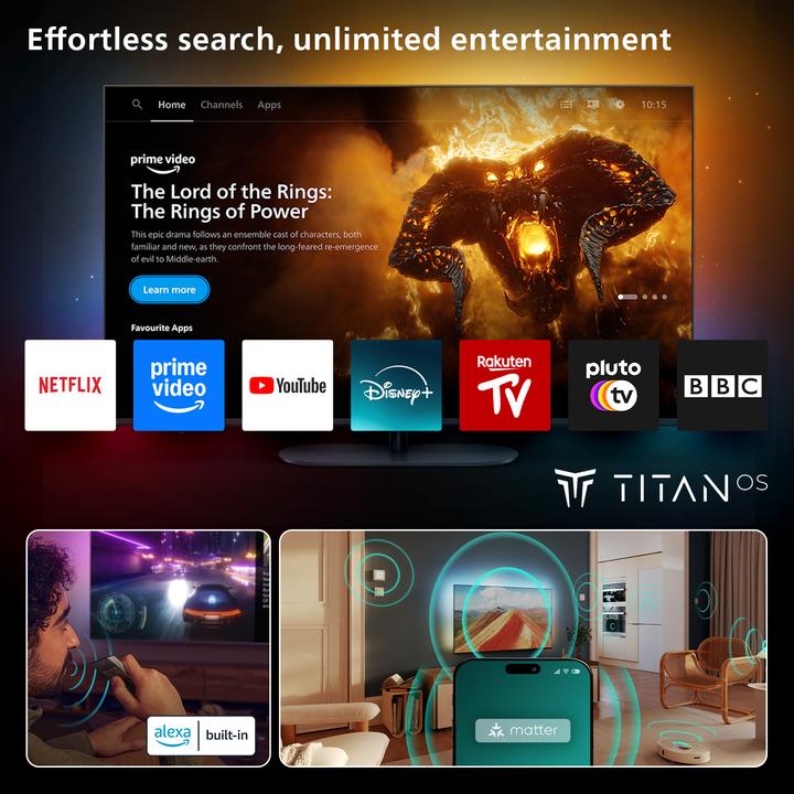 Image du produit Philips 85PUS8500/12 (85", PUS8500, LED, 4K, 2025)