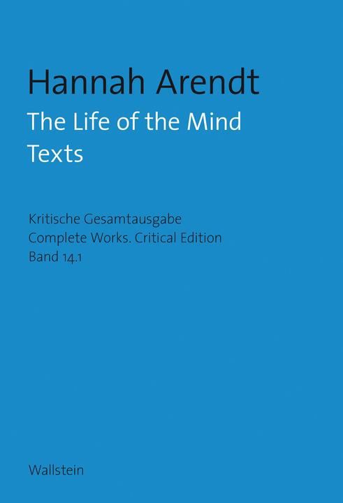 Actual product image The Life of the Mind (English, Hannah Arendt, 2024)