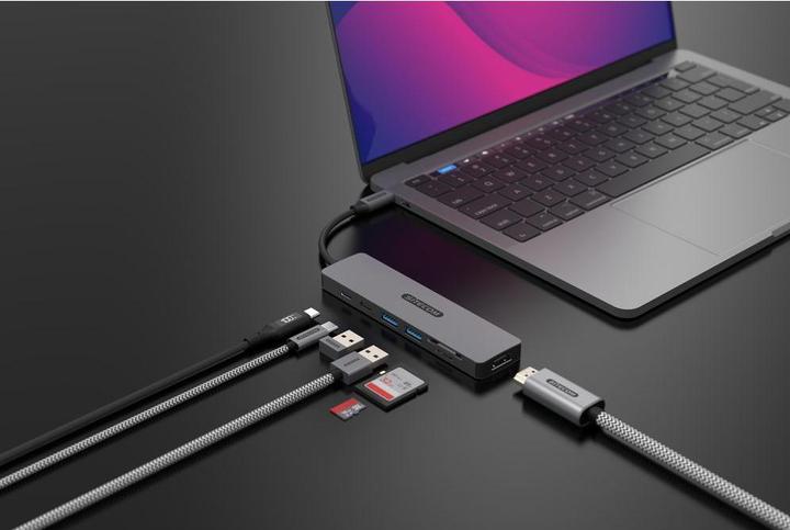 Immagine prodotto Sitecom CN-5504 (USB-C, 7 Porti)