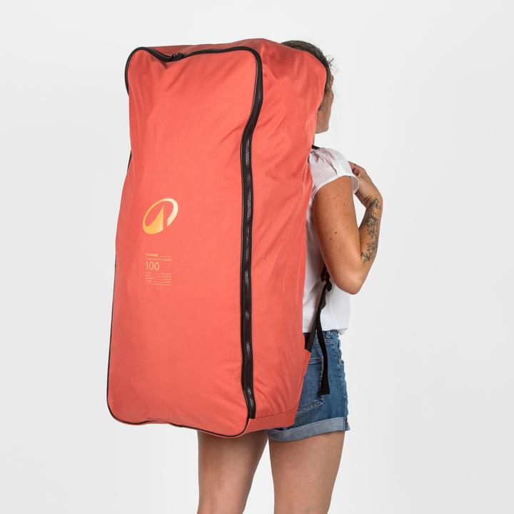 Actual product image Itiwit Pack Stand Up Paddle aufblasbar 10'6 Limited Edition (<130 kg) - 100 orange (10'6")