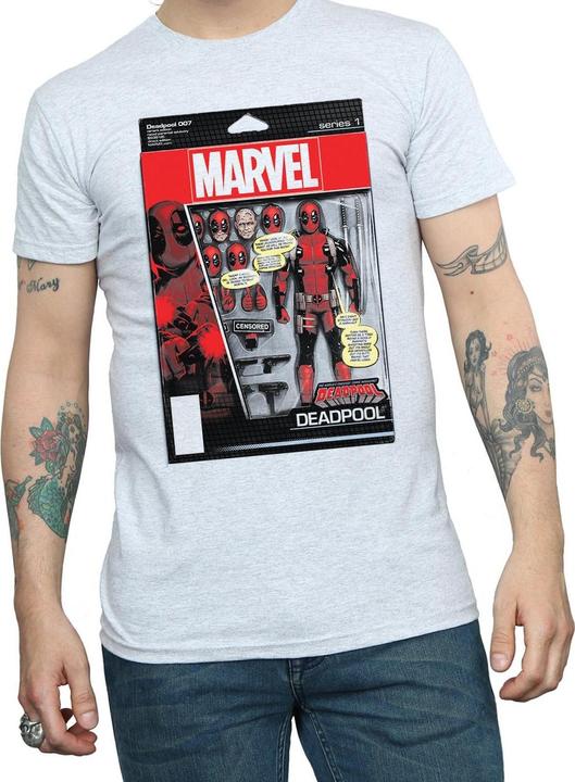 Produktbild Deadpool Action Figure TShirt (XL)