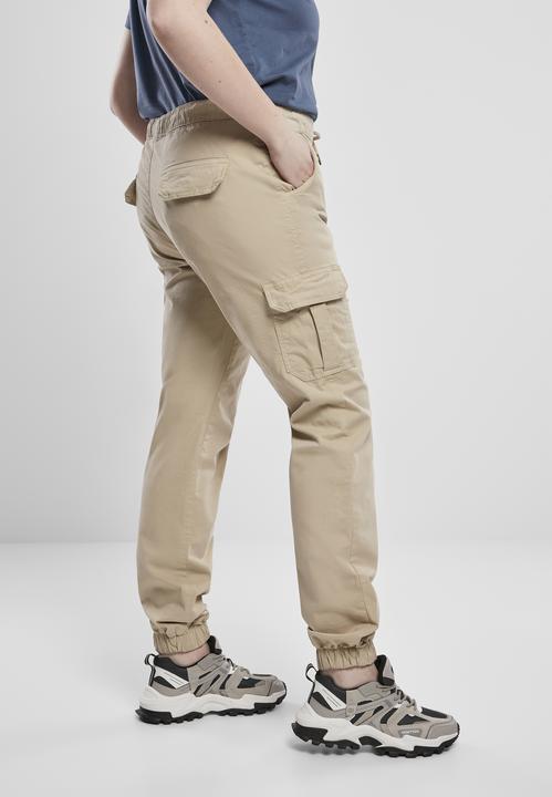 Actual product image Urban Classics Ladies High Waist Cargo Jogging Pants (XL)
