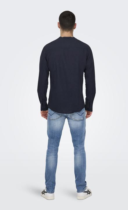 Image du produit Only & Sons Slim Fit Col mandarin Chemise (XXL)