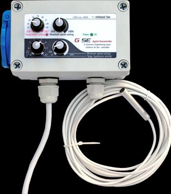 Actual product image G.SE GSE temperature min/max hysteresis controller 10A