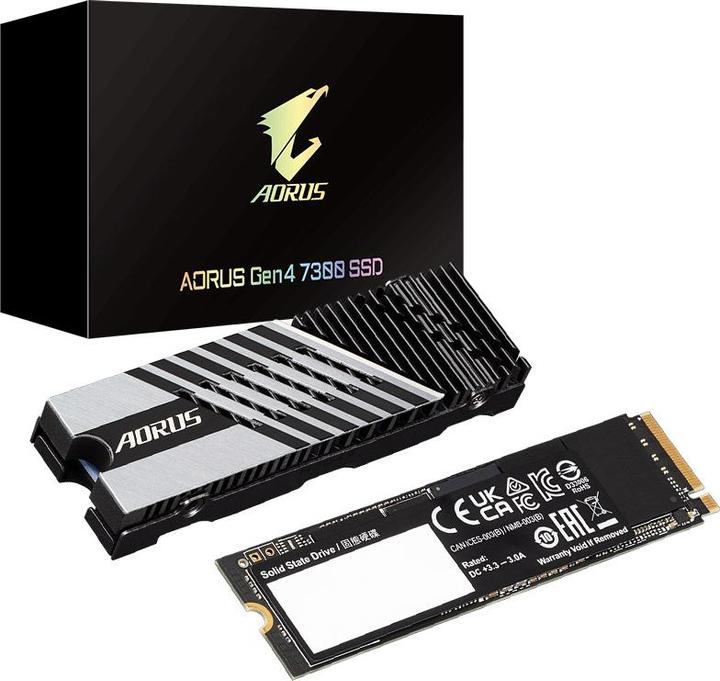 Immagine prodotto Gigabyte Aorus Gen4 7300 (2000 GB, 2.5")