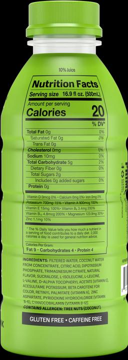 Actual product image Prime Hydration Drink LEMON LIME (Lemon lime, 0.50 x)