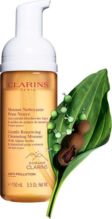 Actual product image Clarins Facial cleansing skin renewing (Foam, 150 ml)