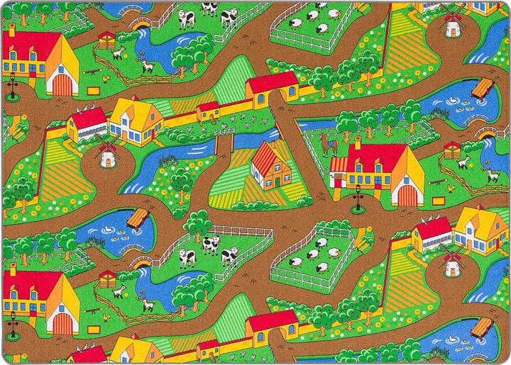 Produktbild Snapstyle Strassenteppich Beidseitig mit zwei Strassenlandschaften (200 x 300 cm)
