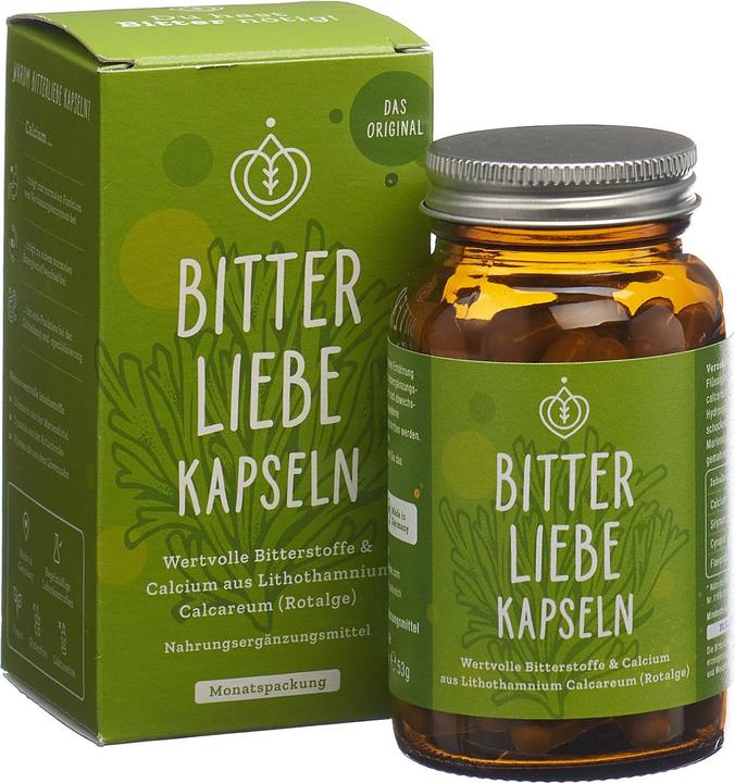 Produktbild Bitterliebe Wertvolle Bitterstoffe (90 Stück, Kapseln, 206 g)