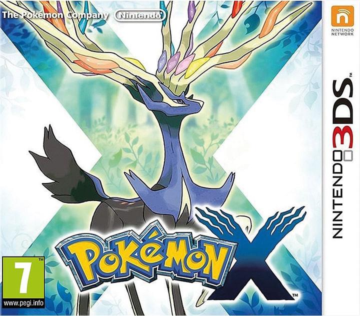 Actual product image Nintendo Pokémon X (3DS, EN, IT, FR, DE)
