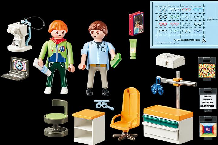 Actual product image Playmobil Ophthalmologist (70197, Playmobil City Life)