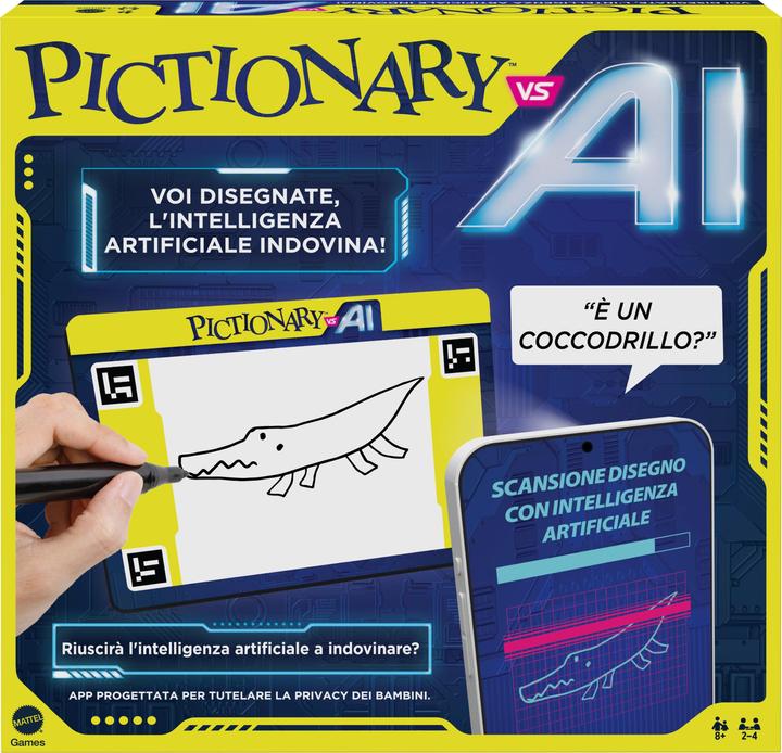 Immagine prodotto Pictionary vs AI (I) (Italiano)
