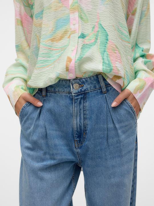 Actual product image Vero Moda VMETNA Hohe Taille Barrel Fit Jeans Straight-Fit (W25/L30)