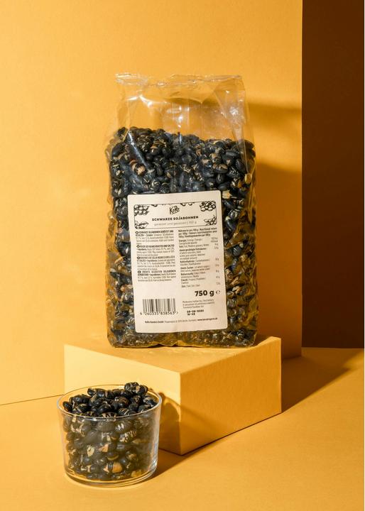 Actual product image KoRo Black soya beans, roasted and salted (750 g)
