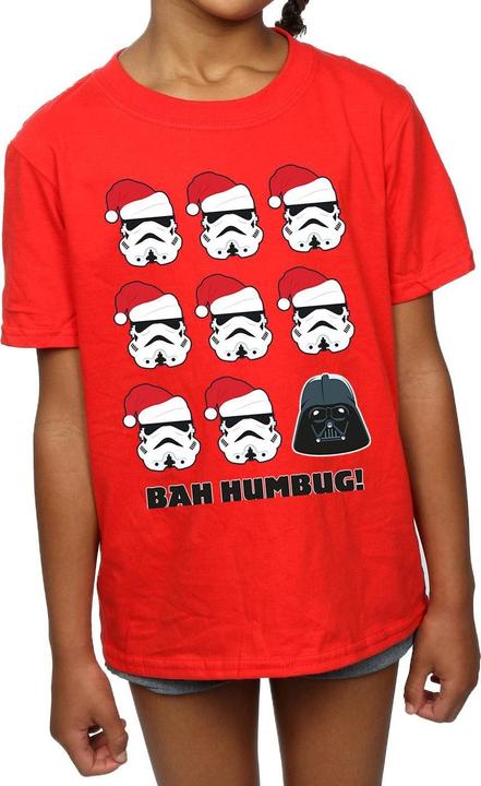Image du produit Star Wars - T-shirt CHRISTMAS HUMBUG - Fille (152, 158)