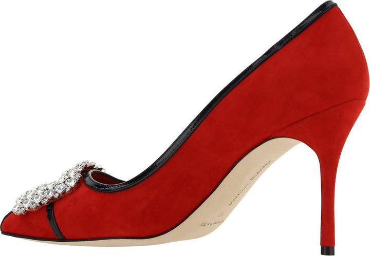 Produktbild Manolo Blahnik Tuberian 90 Suede Pumps (36.5)