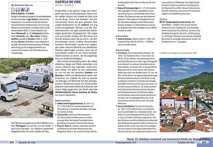 Actual product image Wohnmobil-Tourguide Portugal (German, Silvia Baumann, 2024)