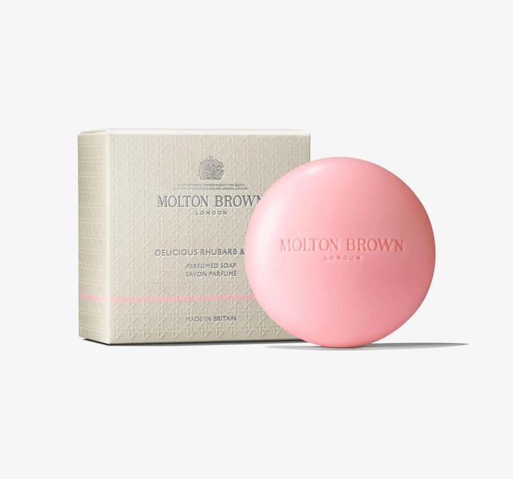 Produktbild Molton Brown Delicious Rhubarb & Rose Perfumed Soap (Hartseife, 150 ml)